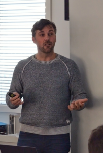 Marc Muller lors du forum platinn